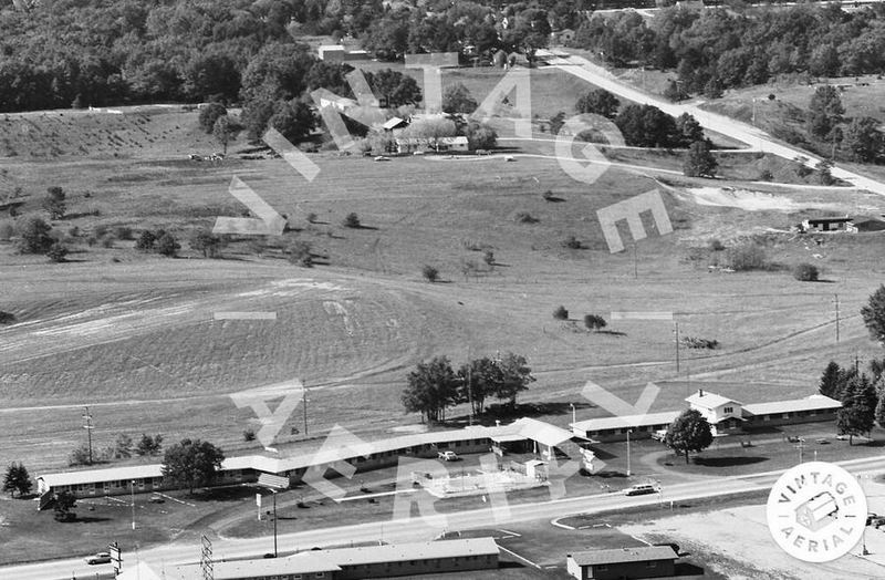 Hillside Motel - 1983 Aerial